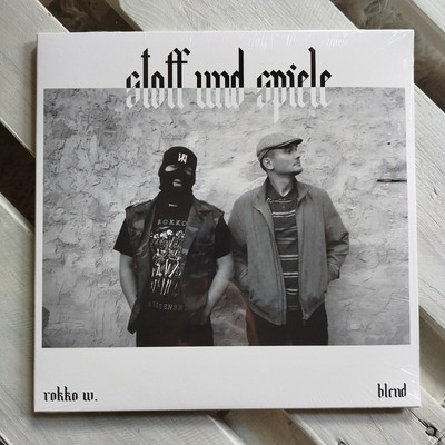 Rokko Weissensee & Blend - Stoff & Spiele (LP) Limited White Vinyl Edition 