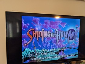 Shining the Holy Ark Sega Saturn  Complete In Box CIB Rare RPG Authentic