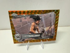 Dani Palmer 2025 Topps Chrome WWE Nxt Gold Geometric Refractor /50 #138