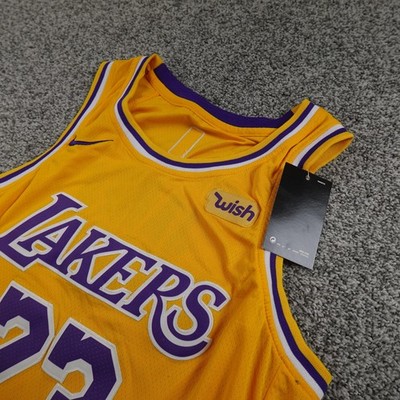NEW Lebron James Jersey Mens 50 NBA Basketball Los Angeles Lakers Nike Swingman