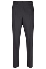 Wilvorst CLASSICs Herren Smokinghose Classic Fit Schwarz