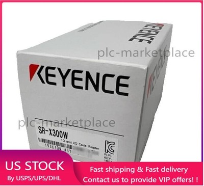 Keyence SR-X300W Barcode Reader Scanner PLC SRX300W New  US Free TAX