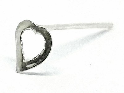 Piercing Nez En Argent 925 - Boule Avec Note De Musique - 22G (0,6 Mm) - Neuf