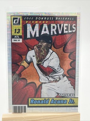2022 Panini Donruss - Marvels Ronald Acuña Jr. #M-4 Vector