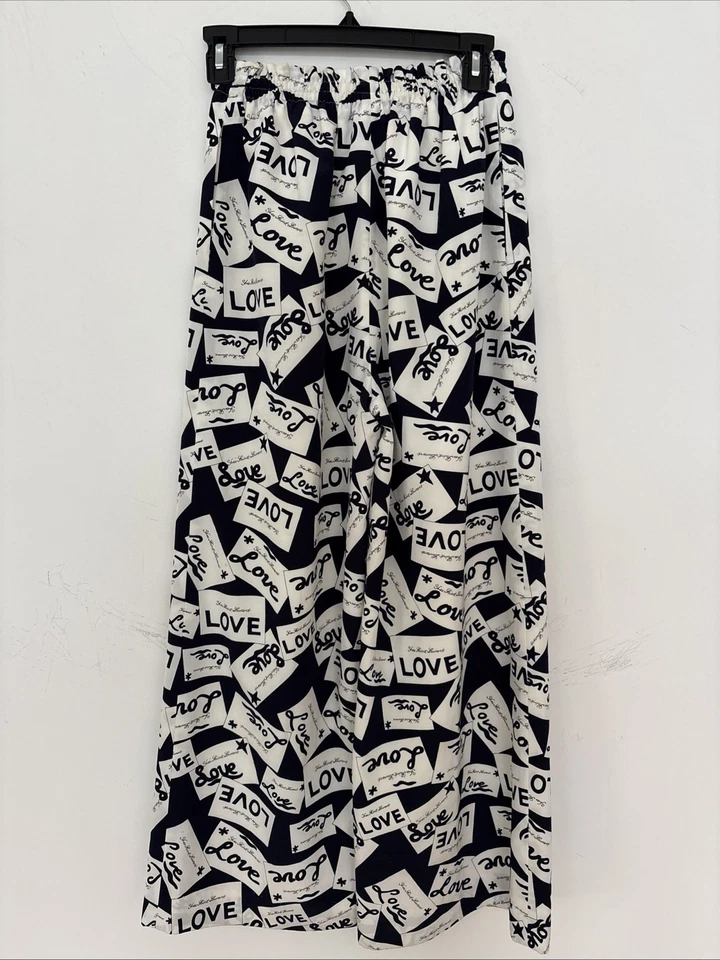 Pantalones de tarjeta de amor vintage Yves Saint Laurent talla 36 hechos en Francia - hermosos Foto 4 de 4