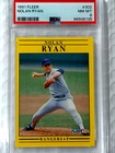 1991 Fleer #302 NOLAN RYAN PSA 8 NM-MT