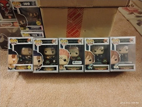 Funko Pop! Jujutsu Kaisen: Aoi Todo, Ryomen Sukuna & Nobara Kugisaki w/ 3 chases