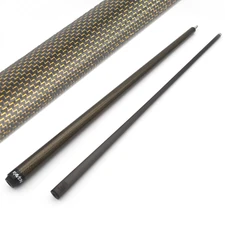 Carbon Fiber pool cue, RAVEN X4 Gold, 12.4 or 11.8, Radial Joint