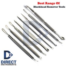 Blackhead Remover Tools Whitehead Pimple Blemish Dermatologist Facial Acne Clean