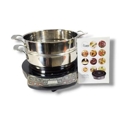 #ad NuWave Precision Induction Cooktop Model 30101 Black 1300W and Pan Tested $29.50