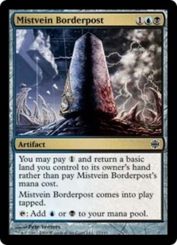 4x Mistvein Borderpost NM-Mint, Japanese Alara Reborn MTG Magic | eBay