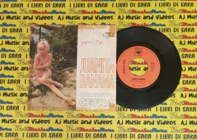 LP 45 7'' QUARTETT CETRA Juanita Banana Tango Courreges 1966 italy no cd mc dvd