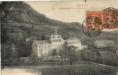 Old postcard Tournemire - Le Convent et Contreforts du LARZAC (161144)