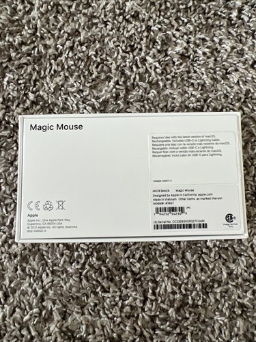 Apple Magic Mouse MK2E3AM/A Wireless Bluetooth USB-C Touch Weiß - Bild 2 von 6