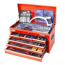 Kc Tools 103TK 196 Pce Af & Metric Kit 6 Drawer Tool Box + Socket Set W196879