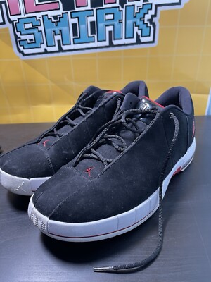 Air Jordan Elite 2 Low Shoes Mens Size 8 Black Red Sneakers A01696-001 Air Jordan Elite 2 Low Shoes Mens Size 8 Black Red Sneakers  main image 2