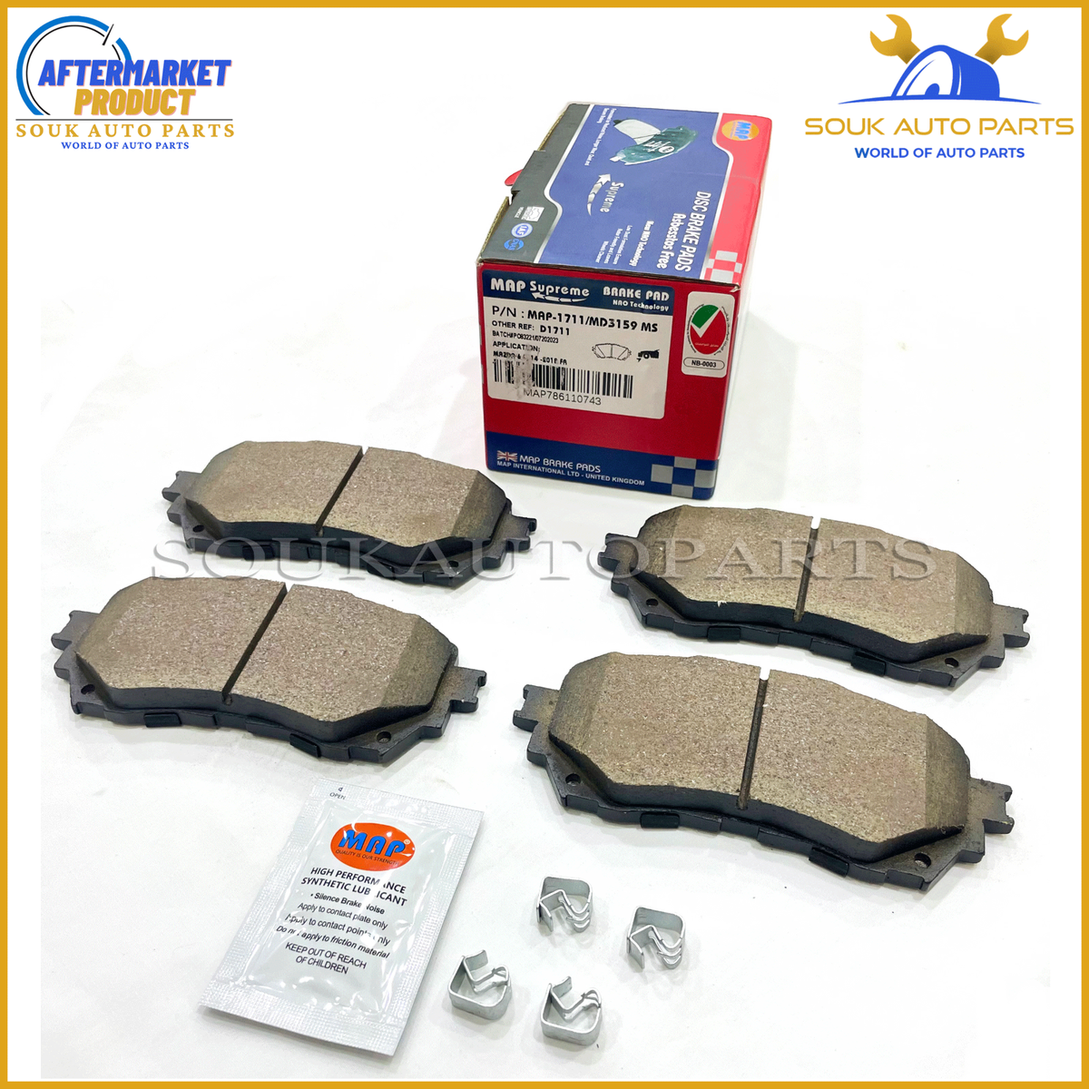 G4YA-33-28ZA FRONT DISC BRAKE PADS For Mazda 3 Mazda 6 2014-2018