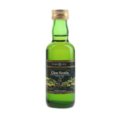 Glen Scotia 1972 5cl 40% Old Label Miniature Single Malt Scotch Whisky