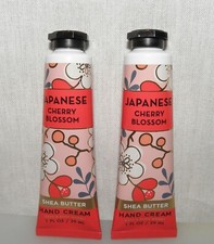 Bath Body Works Japanese Cherry Blossom Hand Cream w/ Shea Butter X 2