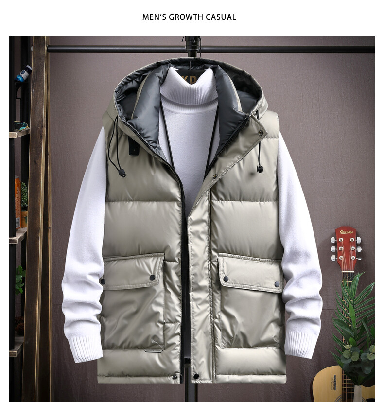 Zegna Thermal vest with padded padded jacket and padded padded jacket