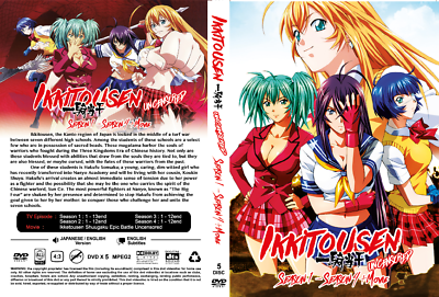 ANIME DVD~UNCUT~ENGLISH DUBBED~Ikkitousen Season 1-4(1-49End+Movie+8  OVA)+GIFT