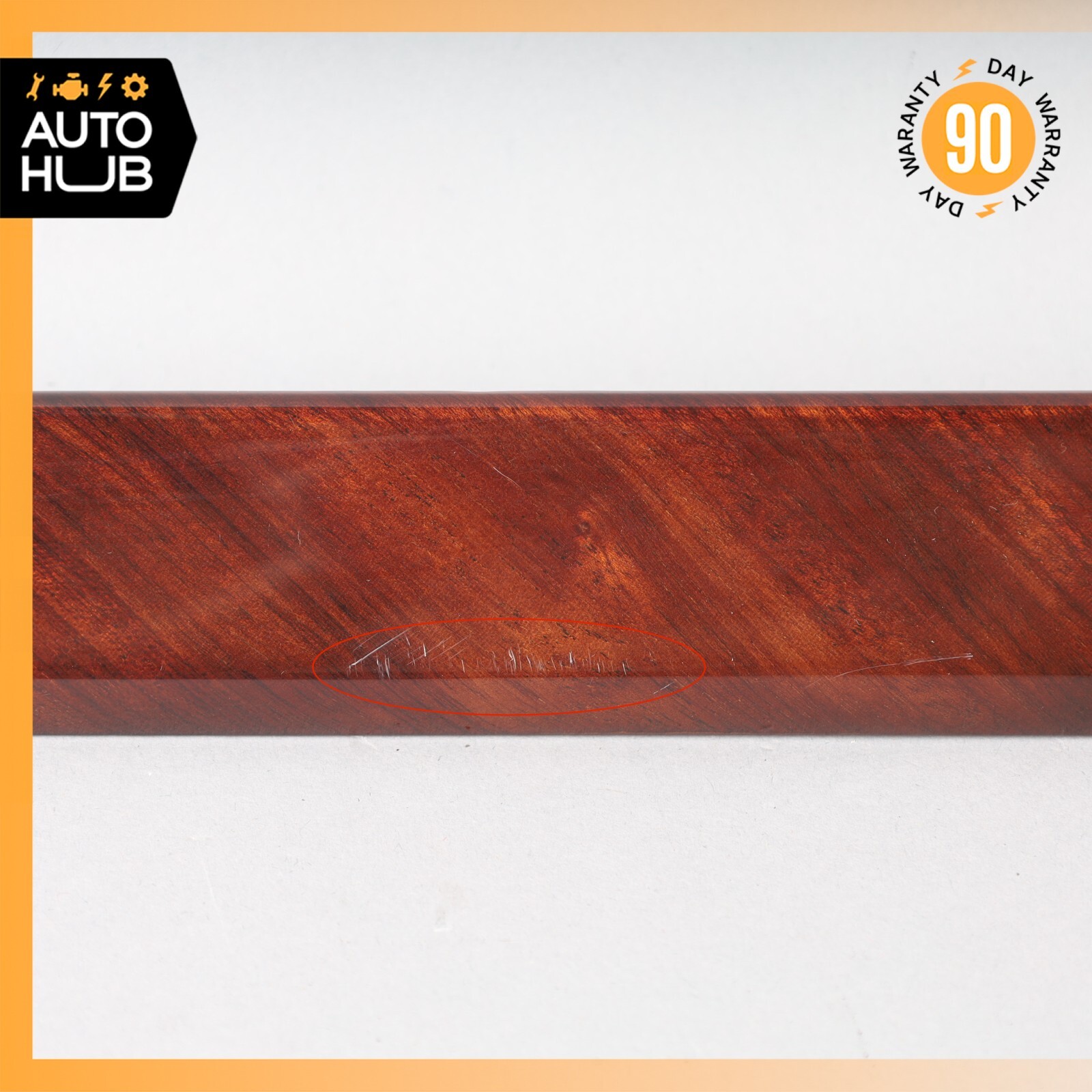03-08 Maserati Quattroporte M139 Right Side Dashboard Panel Trim Wood OEM