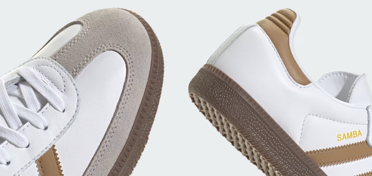 adidas Originals SAMBA OG MEN'S SHOES JH8796 Cloud White / Brown