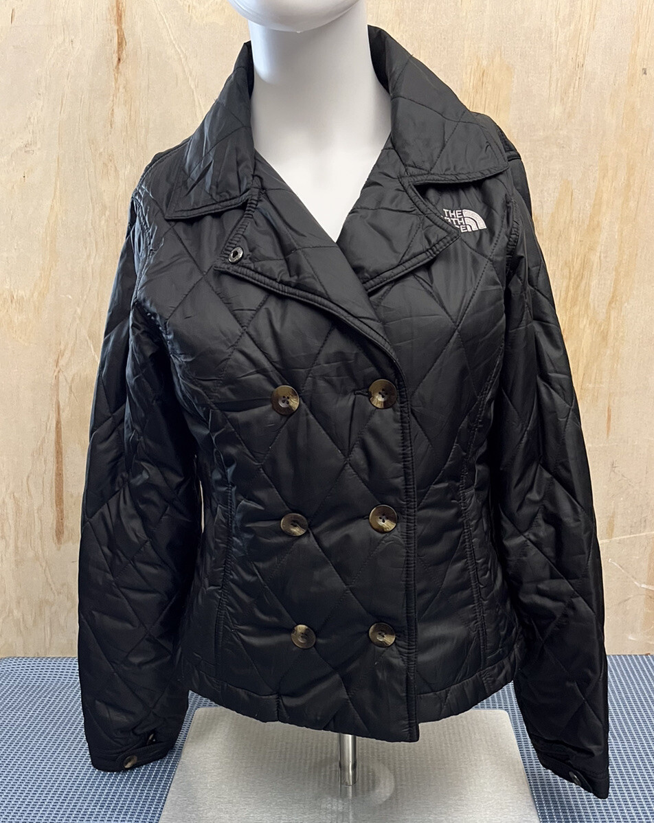 Women's The North Face Black Prima Loft quilted jacket Zip