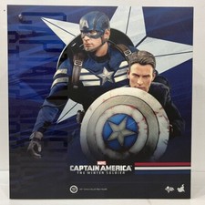 HOT TOYS MMS243 CAPTAIN AMERICA THE WINTER SOLDIER CAPTAIN AMERICA & STEVE ROGER