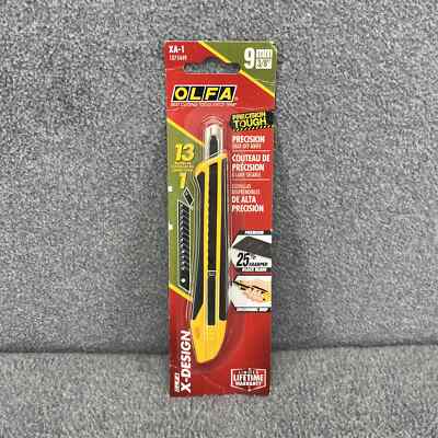 Olfa Xa-1 Snap-Off Utility Knife, Plastic 5 1/2 In L