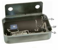 Lichtmaschinen Regler für Oldtimer extern 12V Originale Bauform / Abmessung