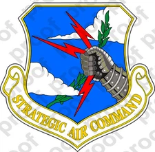 STICKER USAF AIR FORCE STRATEGIC AIR COMMAND v3