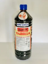 Vainilla Pura Mexicana 1 Litro Danncy Pure Mexican Vanilla Extract;  Dark Liter