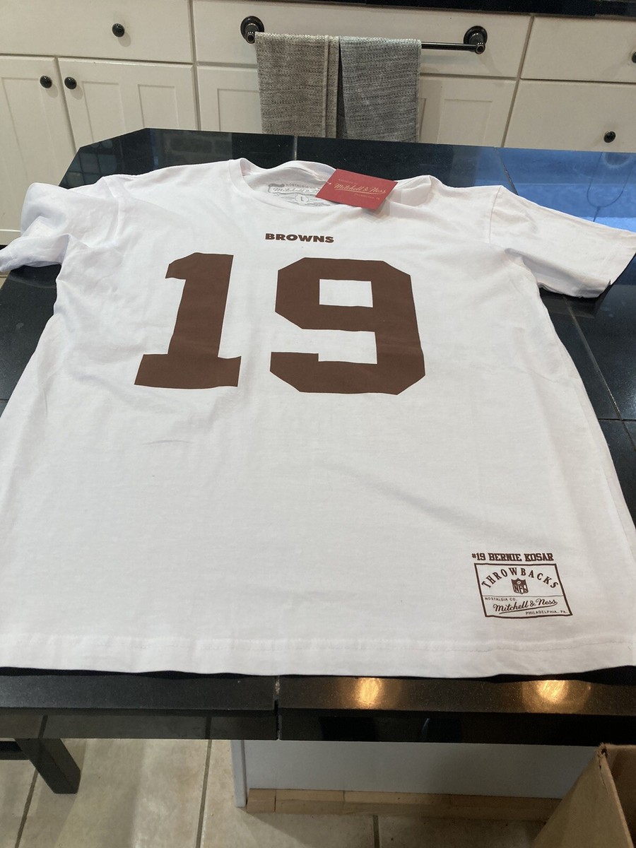 KOSAR 19 ユニフォーム Men's Nike Bernie Kosar White Cleveland Browns Retired Player Game