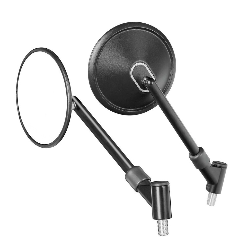set-pair-mirror-10x1-25mm-universal-ball-joint-adjustable-vespa-gts-ebay