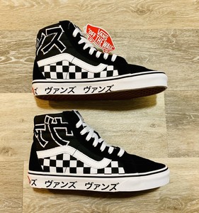 vans sk8 hi typography