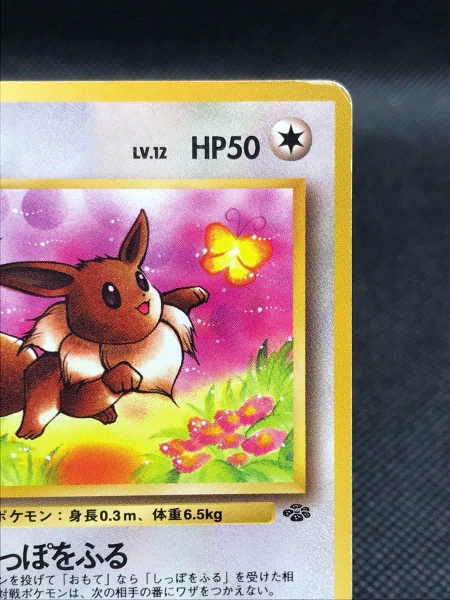 Eevee Old Pokemon Card TCG Japanese Nintendo Rare Japan 1996 F/S