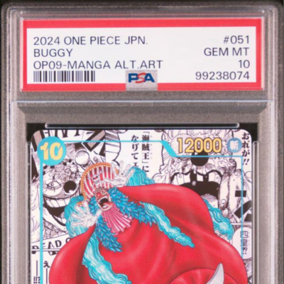2024 ONE PIECE JPN バギー PSA 10 2024 One Piece Op06-wings Of The Captain 008 Buggy Special