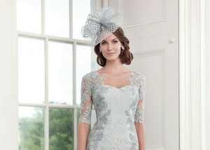 ice blue mother of the bride dresses