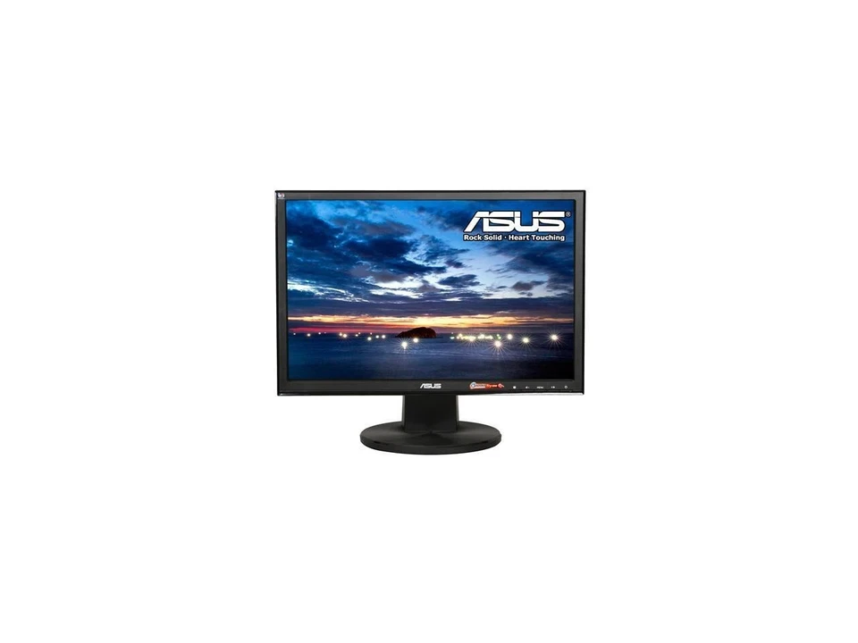 Asus VW193 Screen Monitor LCD Display 19 " 16:9 Wide PC VGA Desktop Computer - Image 4 of 4