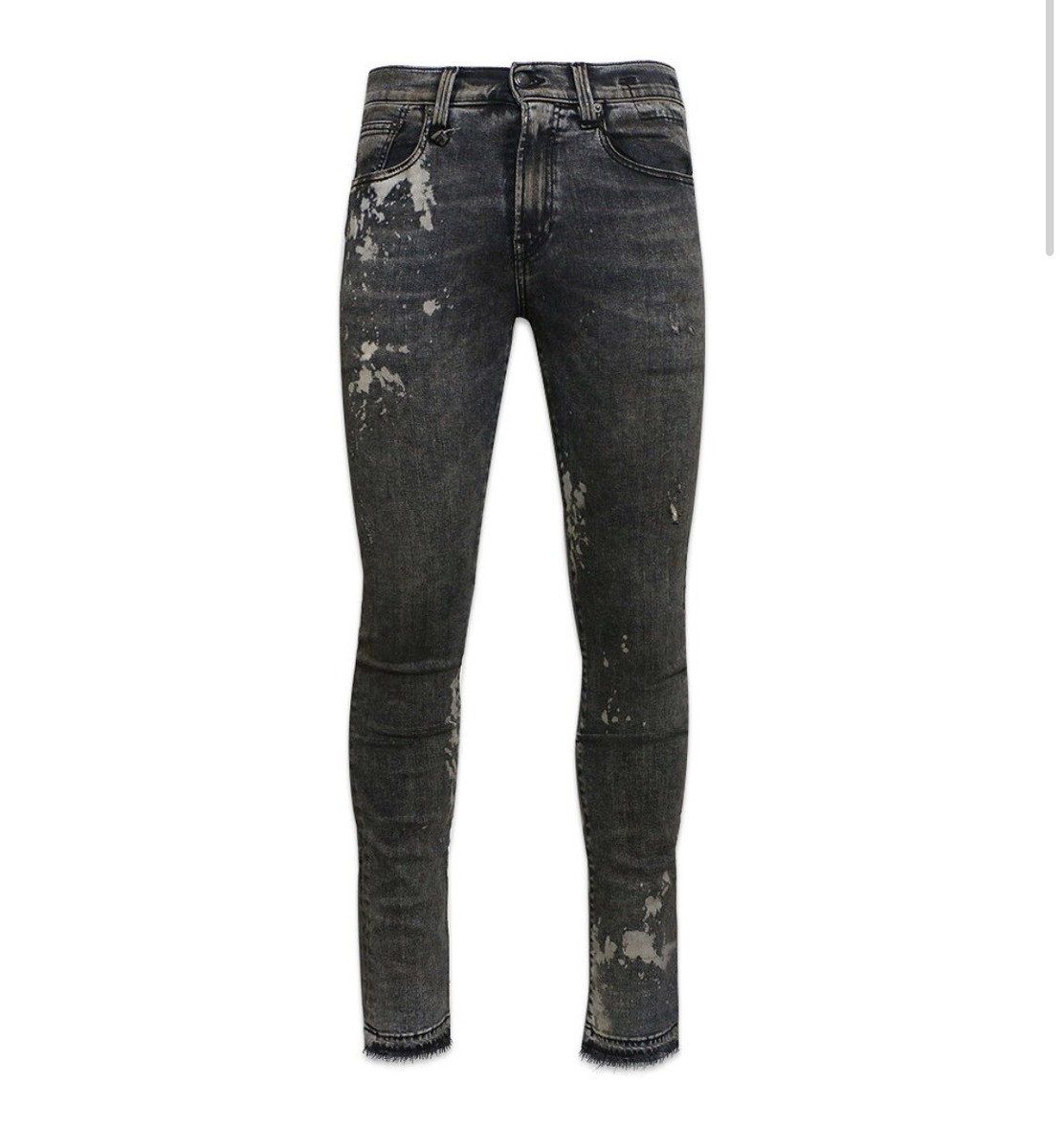 $605 Brand New R13 Skate Bleach Stained Frayed Jeans 32 | eBay