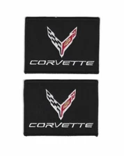 2 CHEVROLET CORVETTE PATCH EMBROIDERED CHEVY RACING TEAM PERFORMANCE UNIFORM