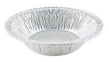 4 7/8" Foil Tart Pan 1 1/4" Deep 50/PK - Disposable Aluminum Mini-Pie Plate Tin