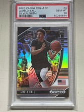 2020 Panini Silver Prizm DP #3 LaMelo Ball USA RC Rookie PSA 10 GEM MINT 