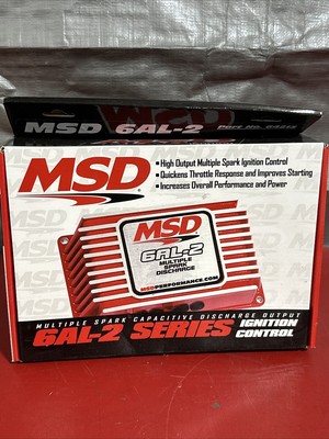 64213 MSD 6AL-2 Ignition Control - Black High Output