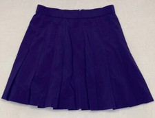 Vintage '80s '90s Lily's Of Beverly Hills Pleated Tennis Skirt Polyester Sz 8