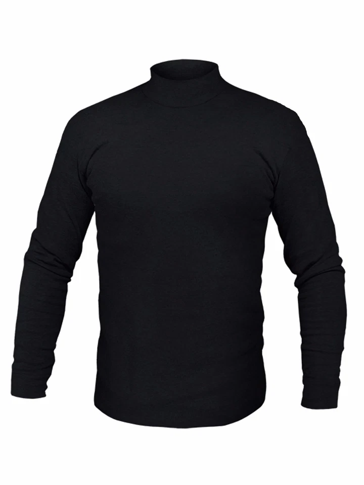 lupetto uomo manica lunga cotone bielastico PIERRE CARDIN art. 9003 - Immagine 4 di 4