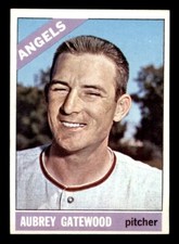 1966 Topps Baseball #42 Aubrey Gatewood NM *f1