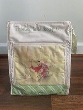 Vintage Disney Winnie the Pooh Baby Bottle Cooler Insulated Lunch Box Bag yellow