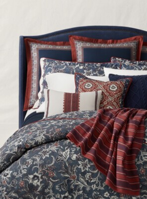 NIP Ralph Lauren Mirabelle Blue Floral Full/Queen Comforter Set